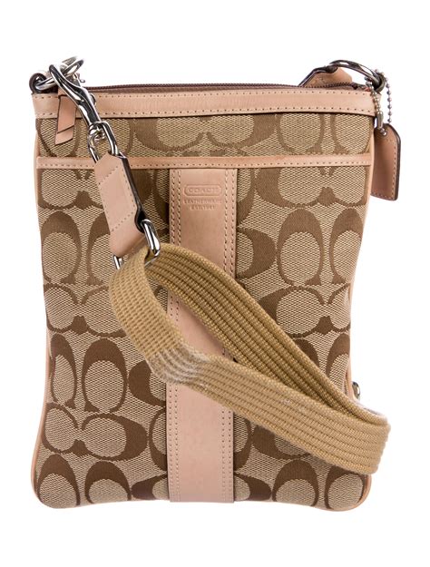 coach fabric handbag|coach body bag for ladies.